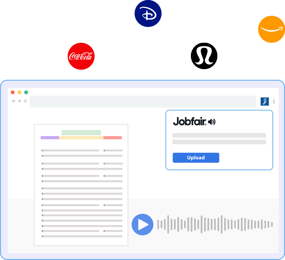 Students using Jobfair